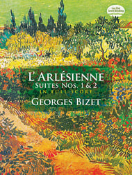 L'arlesienne Suites No. 1 and No. 2 Orchestra Scores/Parts sheet music cover